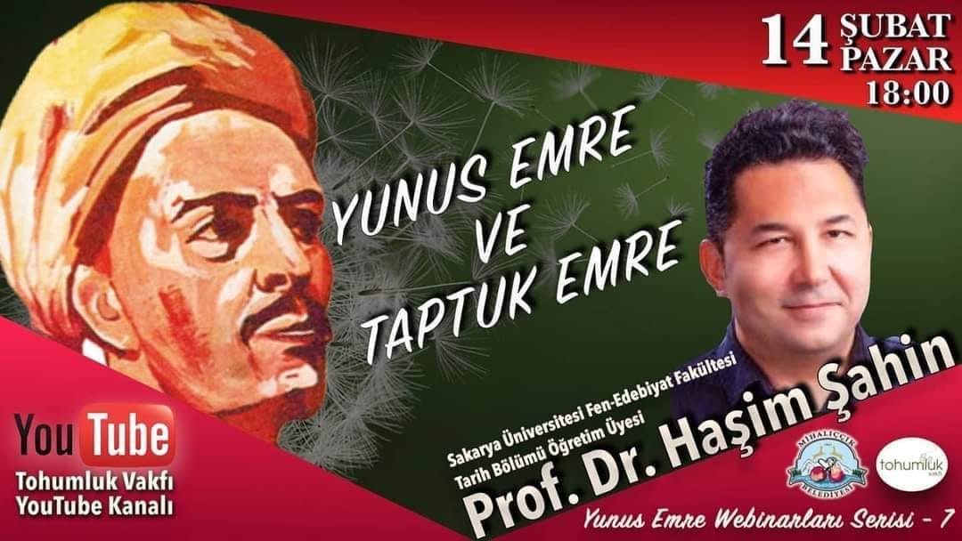 Yunus Emre Konulu Webinar Serileri - Prof. Dr. Haşim ŞAHİN'in katılımıyla Video (7)
